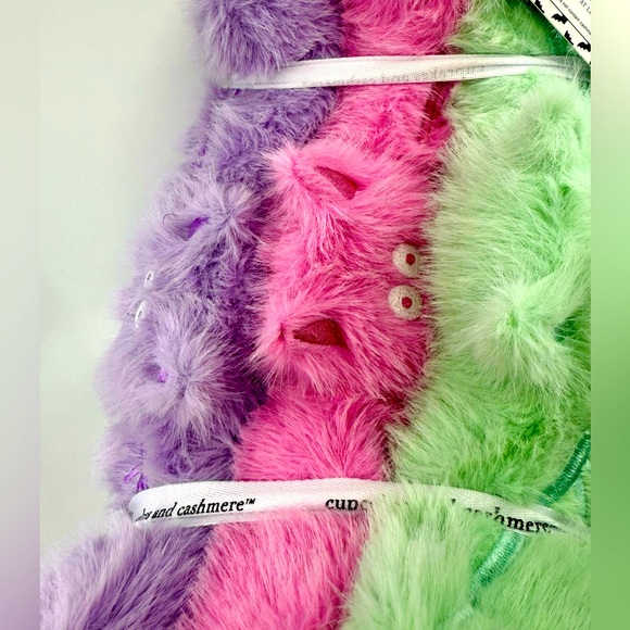 Cupcakes & Cashmere Set of 3 Pastel Halloween Bat Pillows NEW Summerween release - Picture 3 of 5